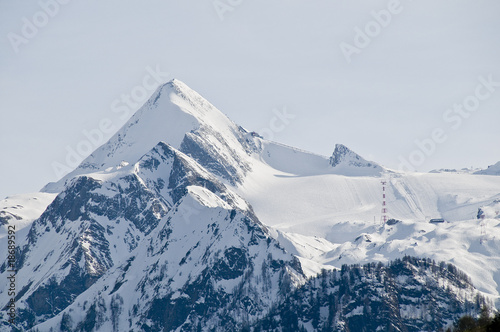 Teren narciarski na lodowcu Kitzsteinhorn
