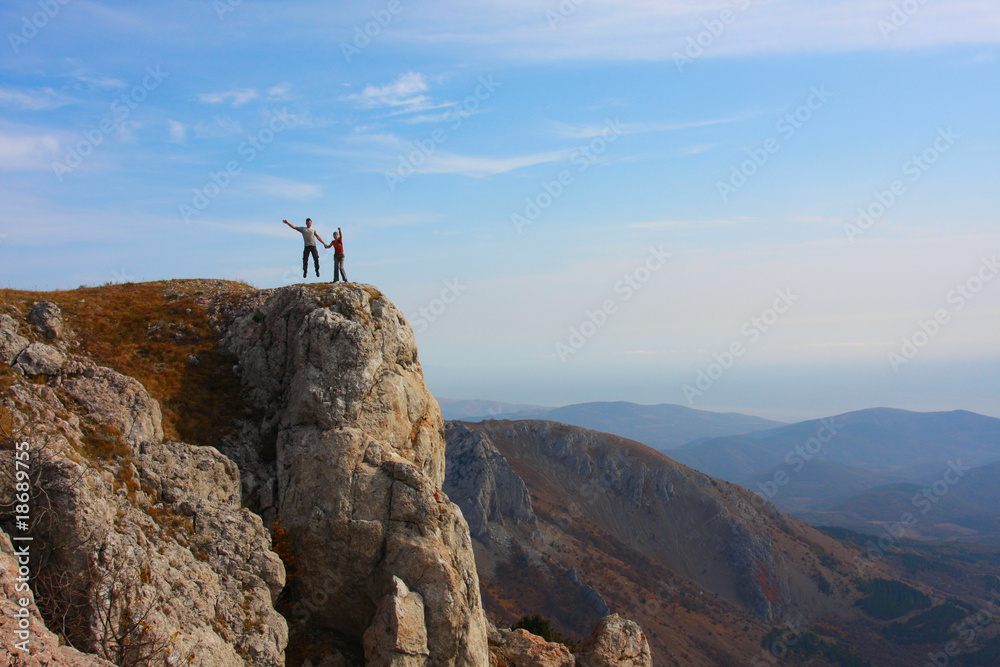Hiking in the Crimea mountains