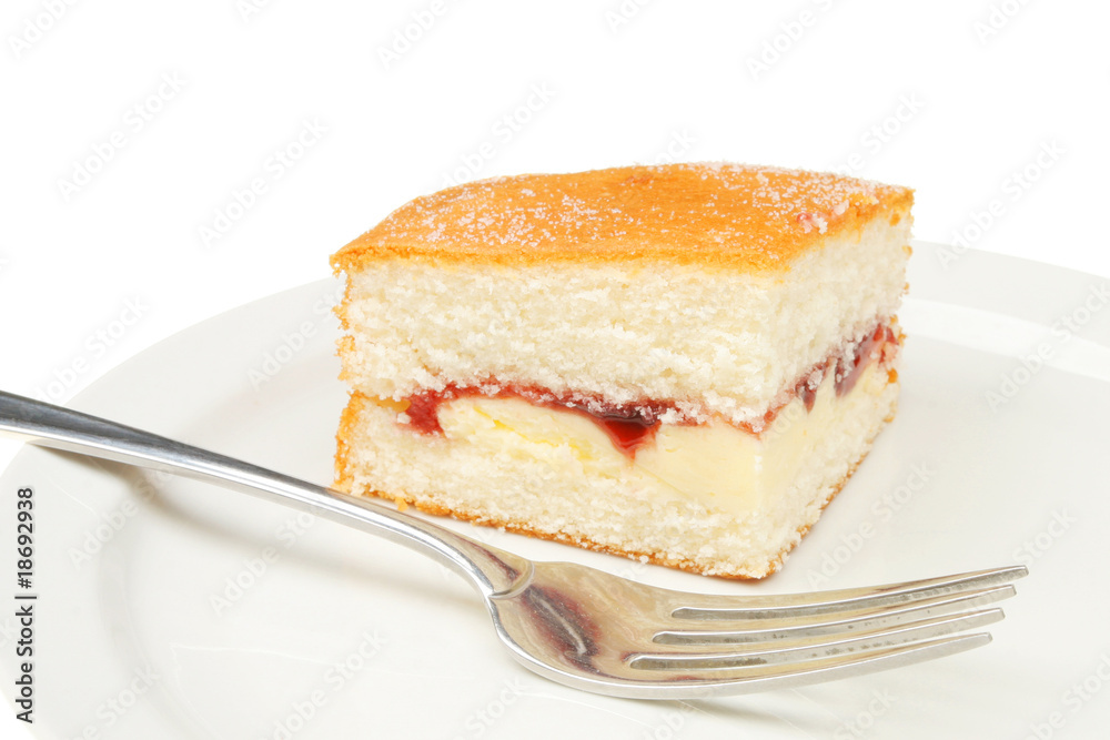 Fork and cake Fork and cake