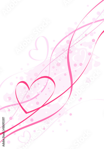 serpentine pink heart