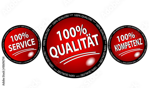 Kompetenz Qualität Service Set