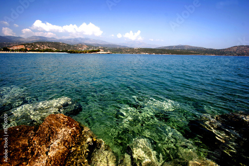 Northern coast of Crete