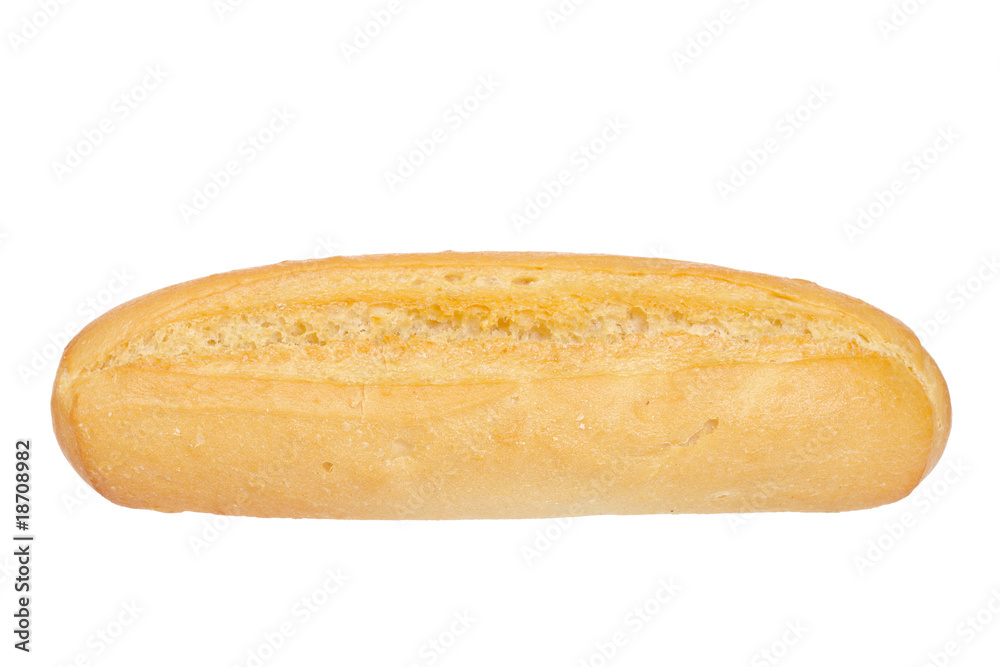 Crusty bread bun
