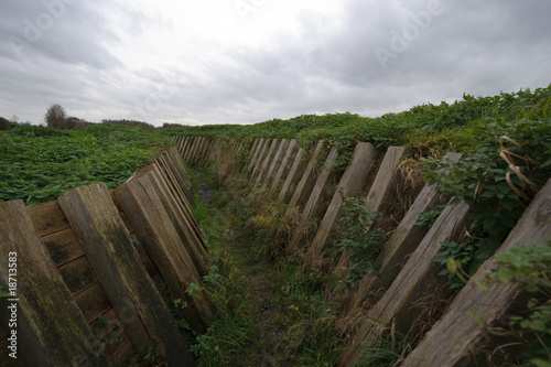 World War 2 trench