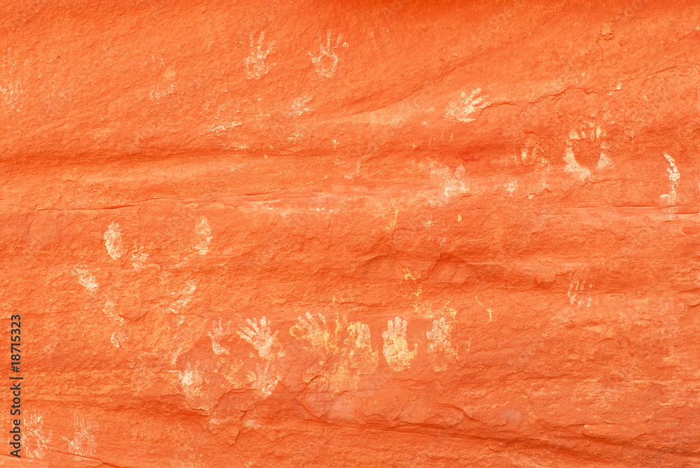 Ancient Pictographs in Mystery Valley Ancient Pictographs in Mystery Valley