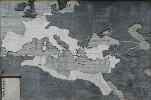 Photography Carte de l'Empire romain - 3 -