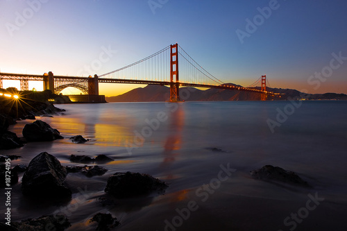Photography Golden Gate Bridge Sunset