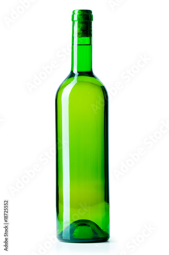 Bottle isolated on the white