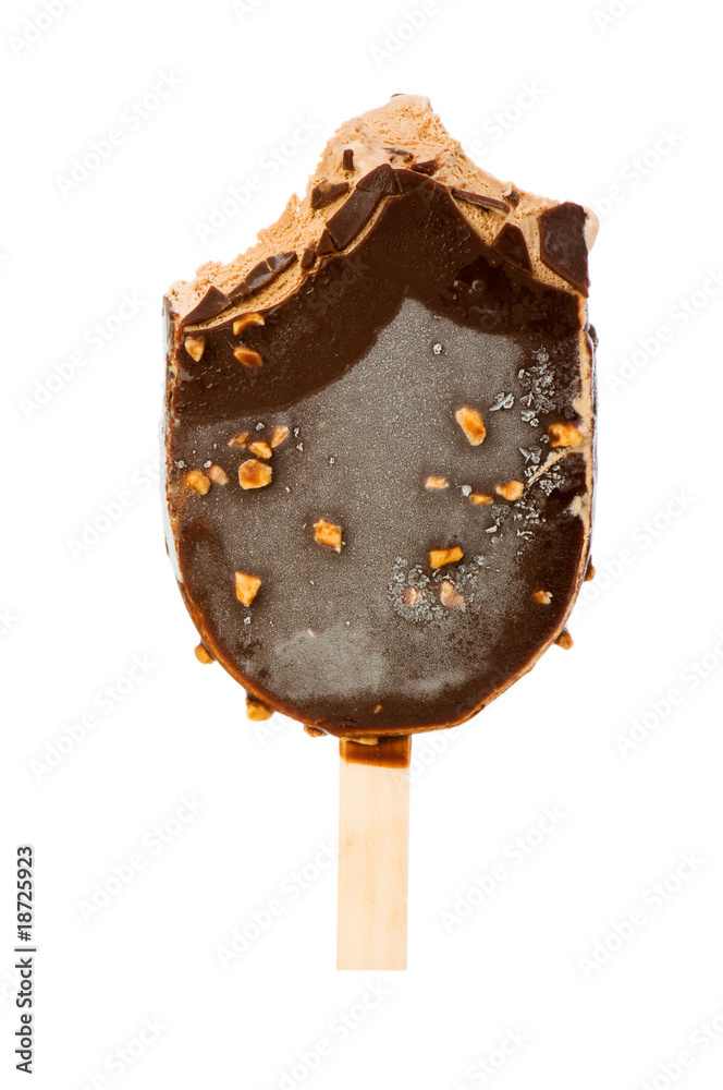Ice cream isolated on the white background Ice cream isolated on the white background