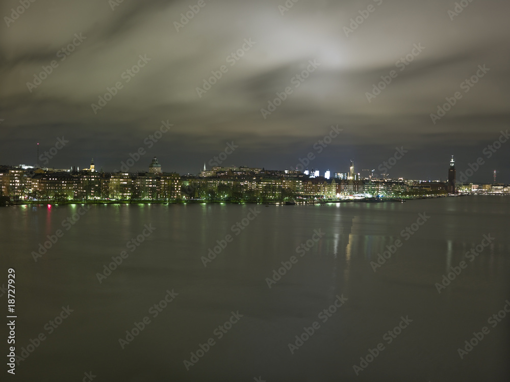 Fototapeta premium Stockholm City skyline