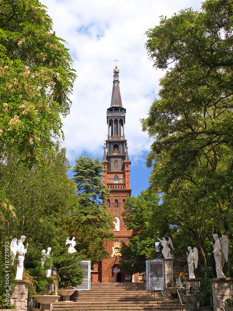 Obraz premium Church in Lichen