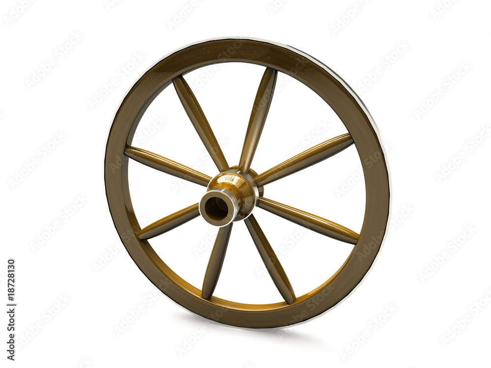 Wooden wheel