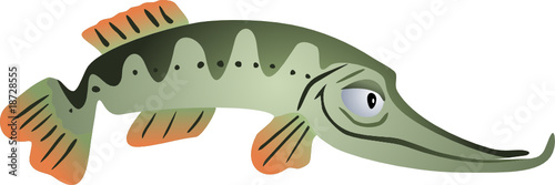 pike cartoon