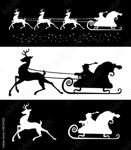 santas schlitten