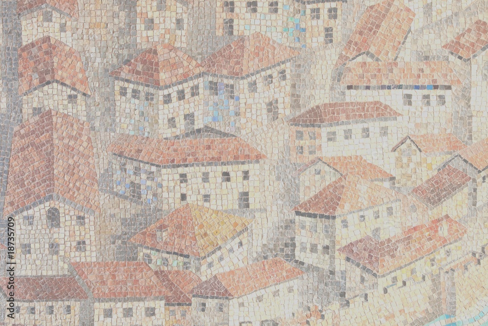 Naklejka premium Hintergrund,Untergrund,Scuola Mosaicisti Spilimbergo,Italia