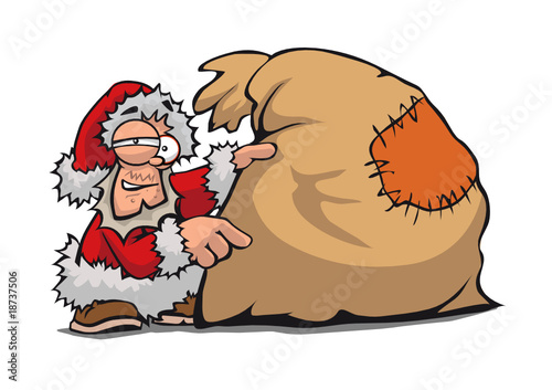 Kleiner Weihnachtsmann und die vielen Geschenke