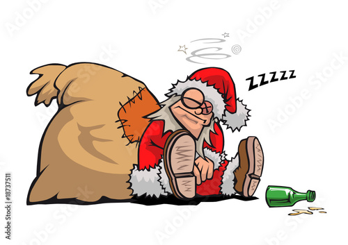 Der betrunkene Weihnachtsmann
