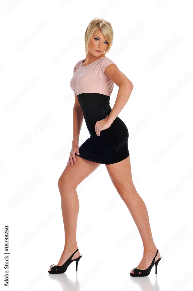 Young woman fashion model Young woman fashion model