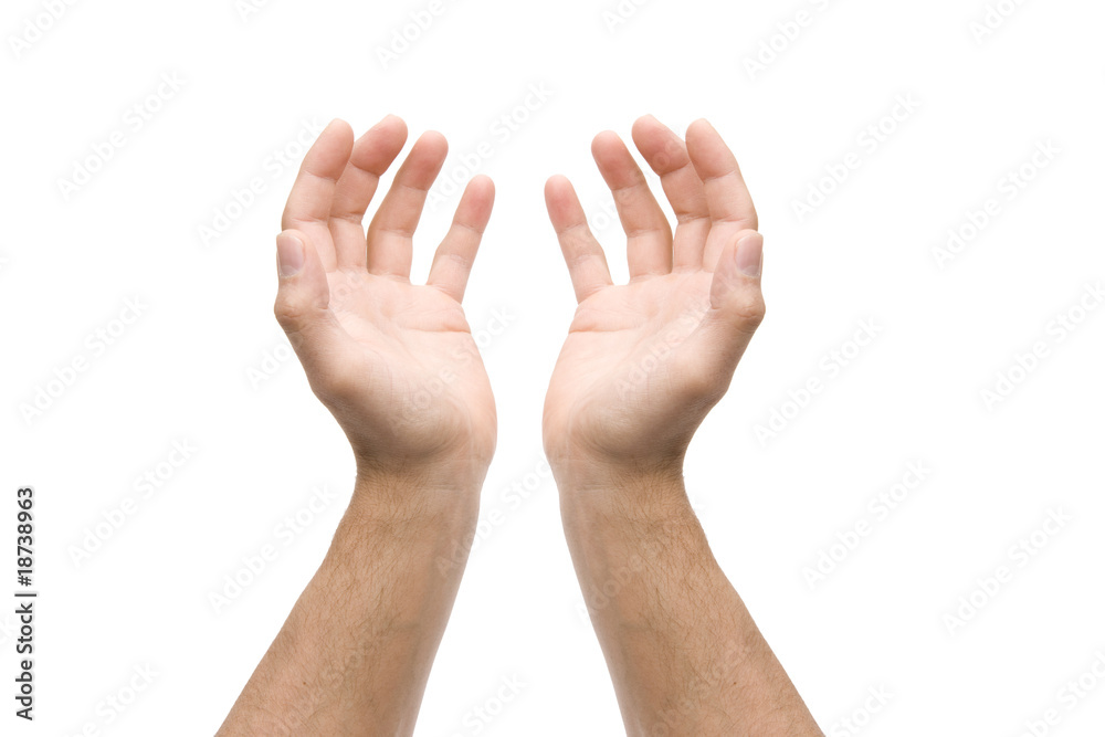 Obraz premium Männerhand