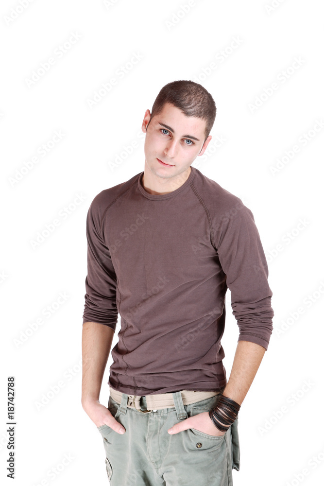 happy young casual man portrait happy young casual man portrait