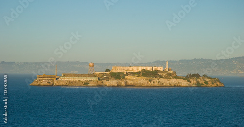Famous Alcatraz prison in San Francisco