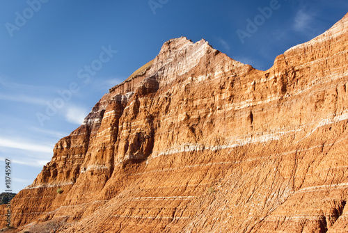 formations in Palo Duro Canyon