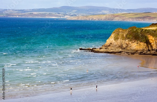 Plage à Douarnennez (Bretagne)