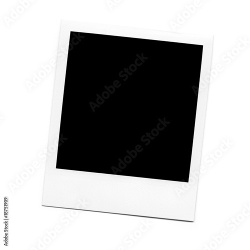 Empty Polaroid  photo blank