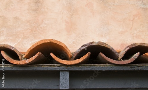 Tiled roof, The Carmel Mission