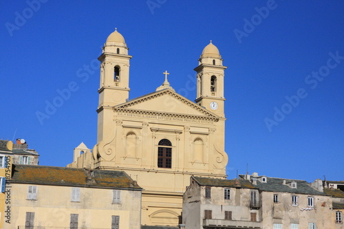 clocher eglise saint jean à Bastia