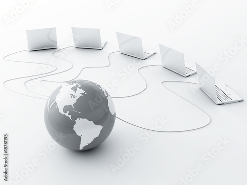 earth is strung wires and i...