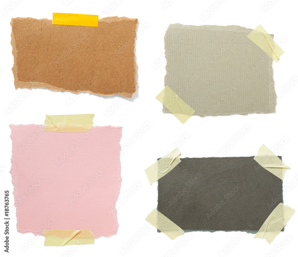 Obraz premium brown old paper note background