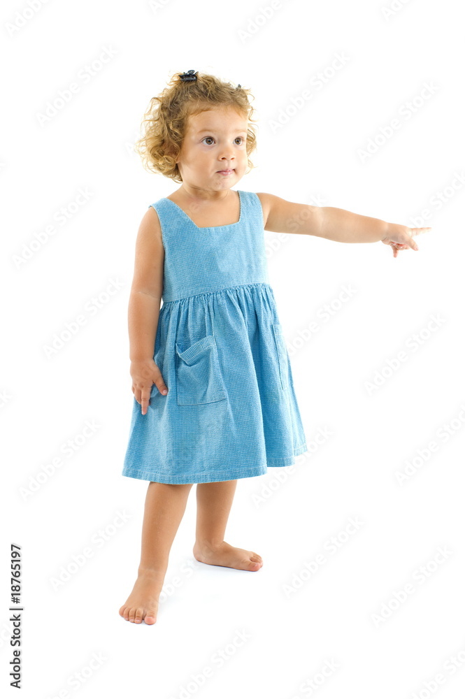 Fototapeta premium Point at