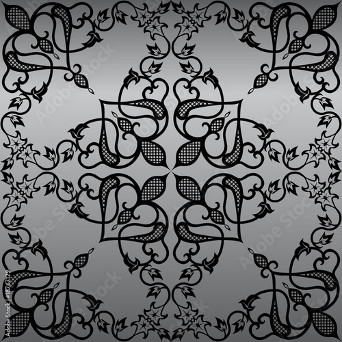 Seamless Damask Wallpaper