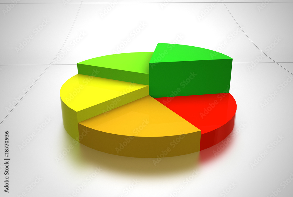 Obraz premium busness graph