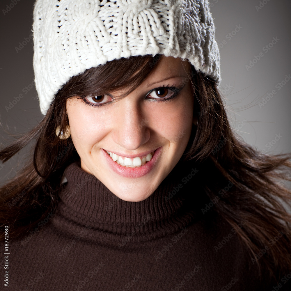 smiling teenager smiling teenager