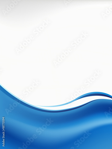 blue background