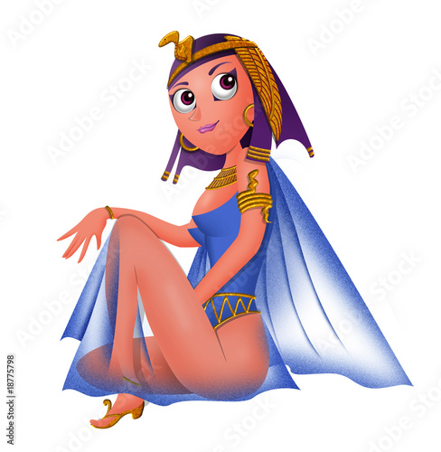 クレオパトラのキャラクターイラスト Stock Illustration Adobe Stock