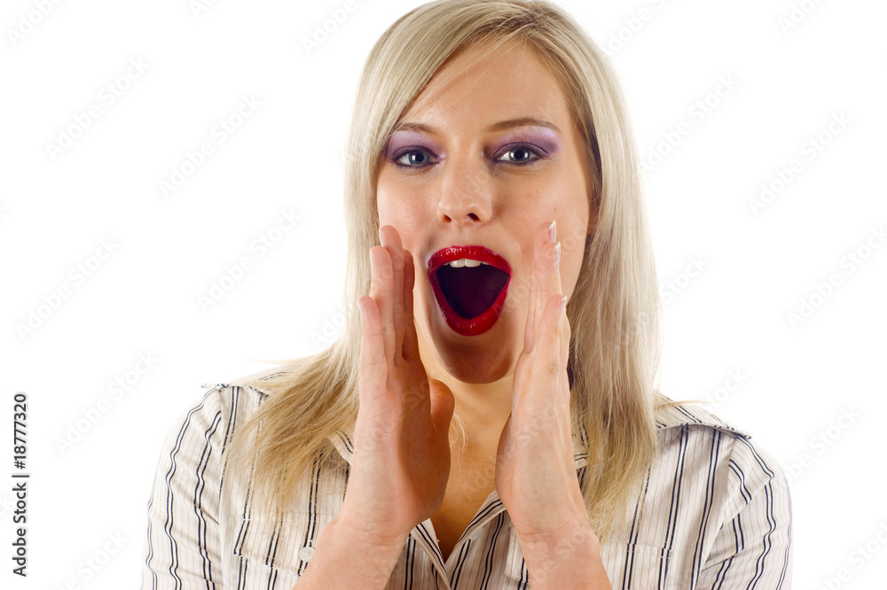 Woman Shouting Woman Shouting
