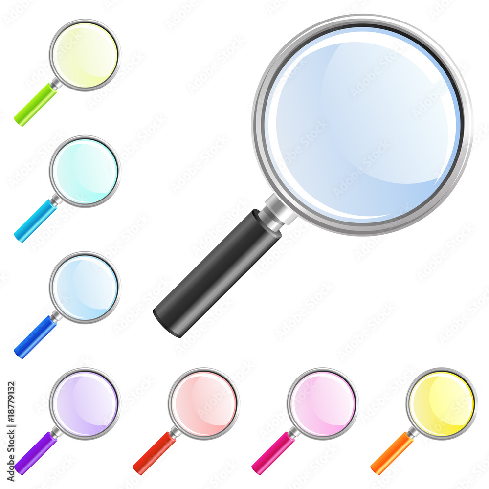 magnifier icon magnifier icon