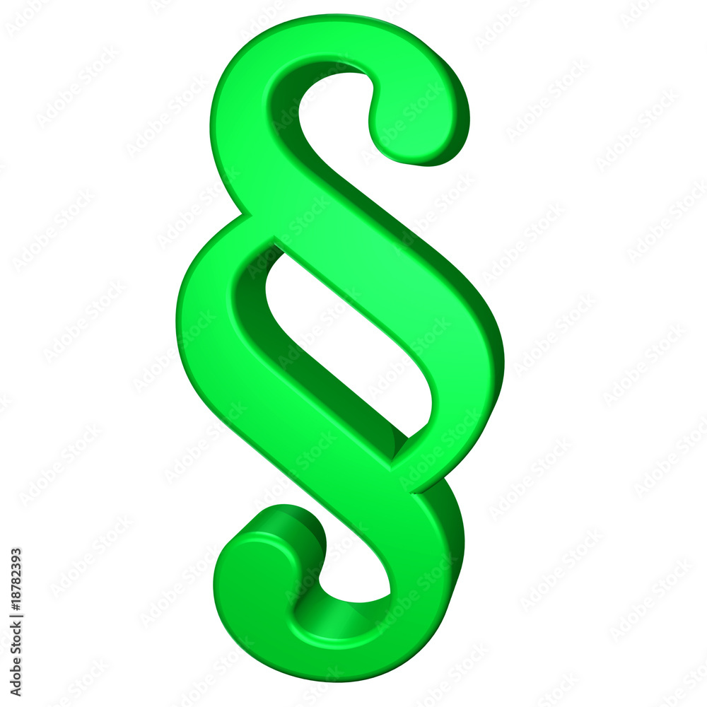 3d section sign 3d section sign