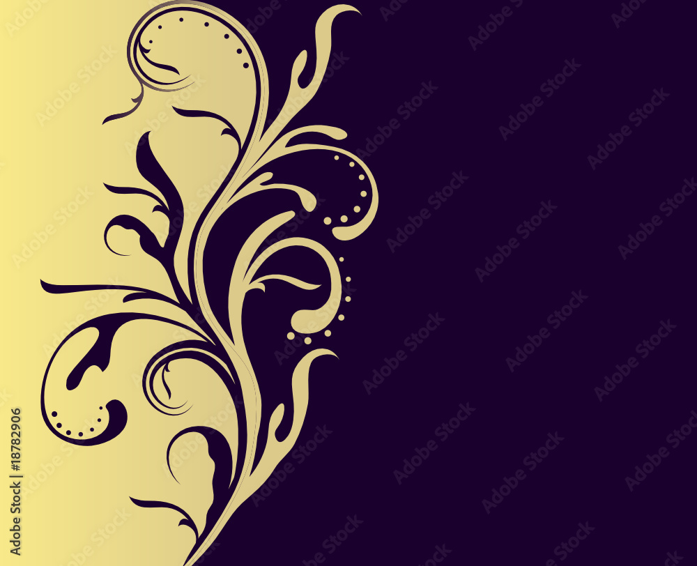 abstract floral background with place for your text