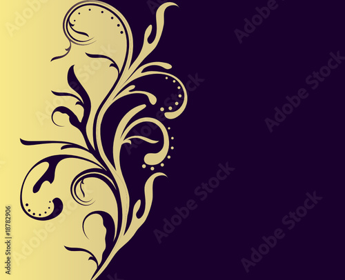 abstract floral background with place for your text