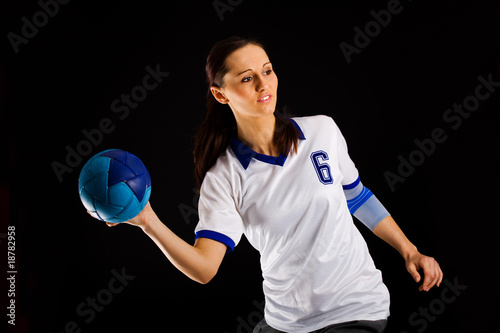 handball girl