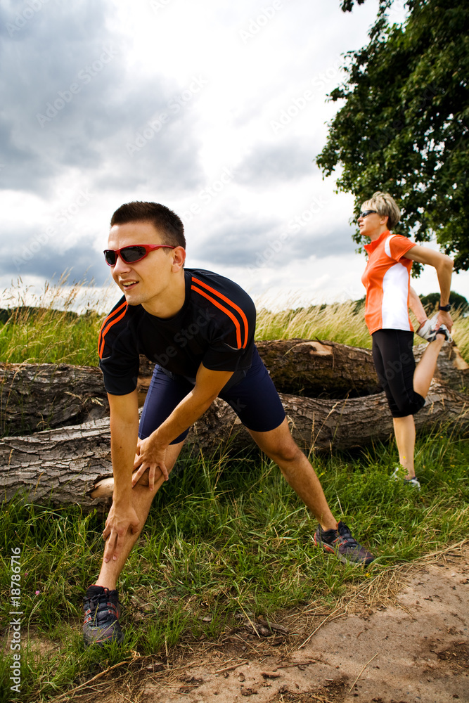 Fototapeta premium jogging