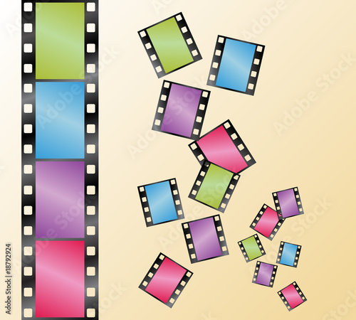 vector of film