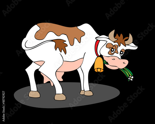 vector of cow