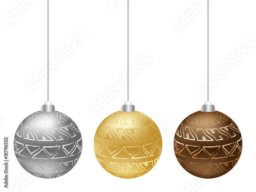 christmas globe vector illustration