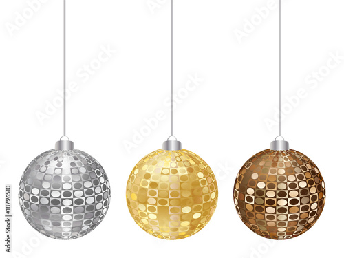 christmas globe vector illustration