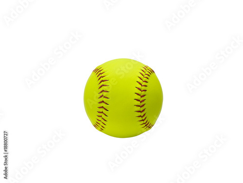 softball (clipping path included)